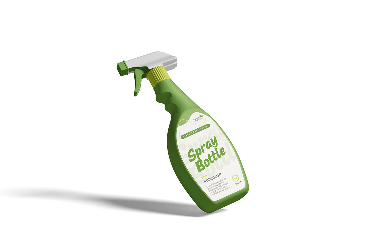 Spray Bottle Mockup For Branding, an Advertising Mockup by bimockup (Photo 3 of 6)