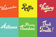 Flattery, a Script Font by deadlock studio (Thumbnail 6 of 6)