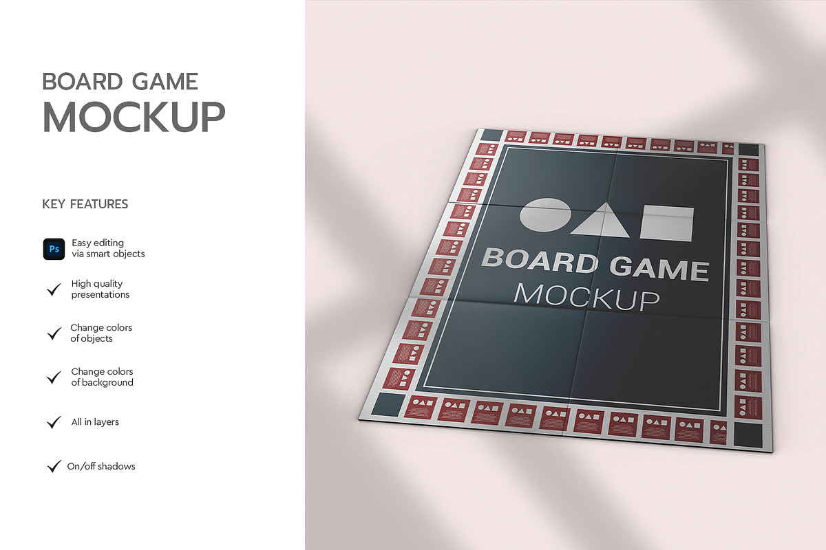Board Game Mockup, a Product Mockup by graphypix (Photo 4 of 4)