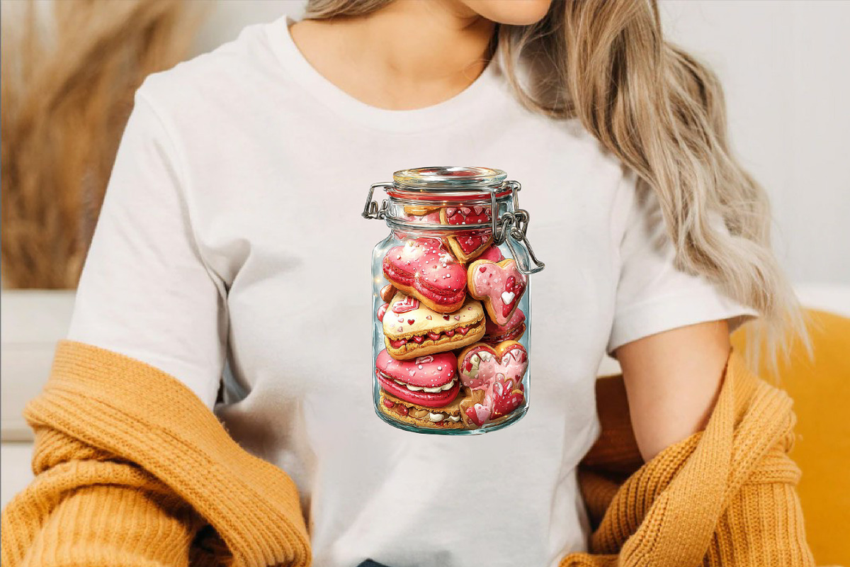 Valentine Clipart Cookie Jar, an Illustration by SVGArt (Photo 4 of 8)