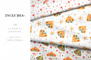 Butterfly seamless patterns, a Pattern Graphic by viktoriiavk (Thumbnail 2 of 7)