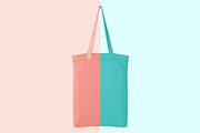 Canvas bag. PSD object mockup., an Apparel Mockup by NatalyaZelenova (Thumbnail 6 of 6)