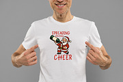 Funny Santa Claus Spreading PNG, an Illustration by Daily.Designs (Thumbnail 2 of 5)