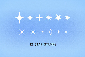 Procreate Star Stamp Brush