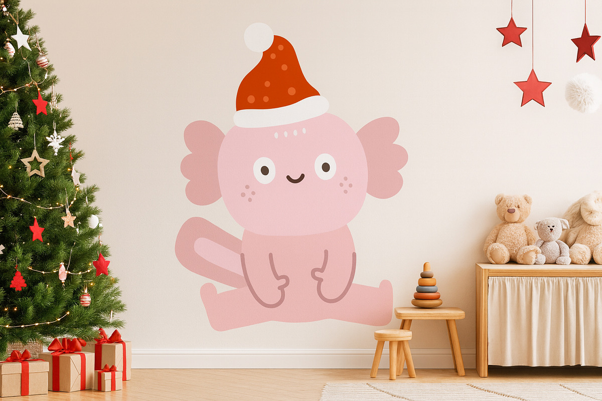 Christmas Animals Clipart Set, a Seasonal Illustration by Palau (Photo 6 of 10)