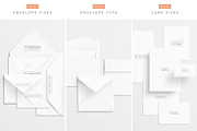 Cards & Envelopes Mockups Scene, a Print Template by Custom Scene (Thumbnail 2 of 19)