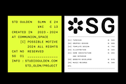 SG - MONOCOMIC, a Sans Serif Font by Studio Gulden (Thumbnail 11 of 20)