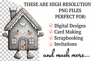 Whimsical Christmas Clipart, an Illustration by Daily.Designs (Thumbnail 2 of 5)