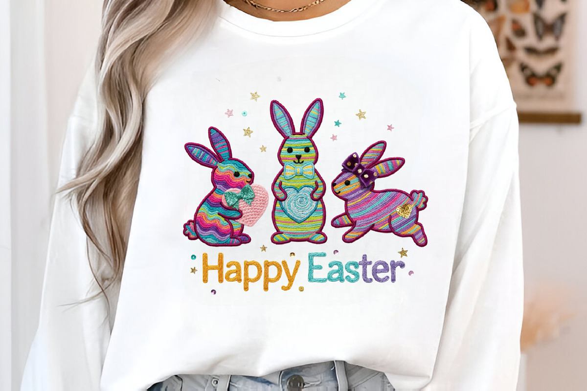 Faux Yarn Easter Png Happy Easter Bu, an Animal Illustration by designcity5 (Photo 1 of 9)