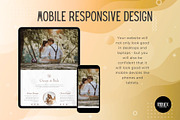 Wedding Invitation Website Template, a Landing Page Template by Kromatic Design Studio (Thumbnail 7 of 8)