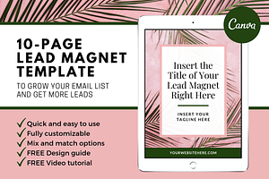 Lead Magnet Workbook Template 3