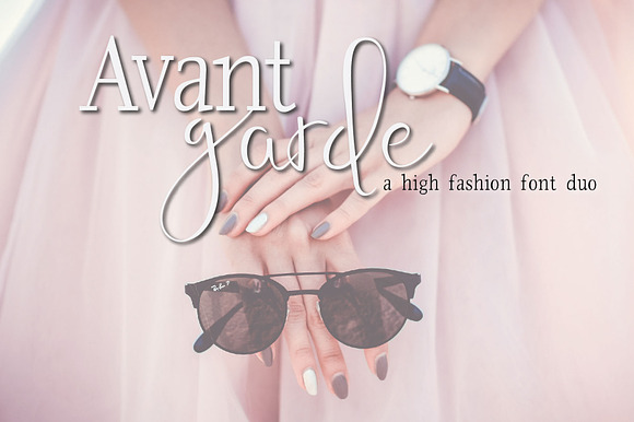 Avant Garde Font Duo preview 8