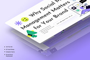 Social Media Management PowerPoint, a Presentation Template by Premast (Thumbnail 2 of 5)