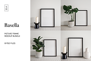 Frame Mockup Bundle - Basella, a Household Mockup by Saguaro Digital (Thumbnail 1 of 8)