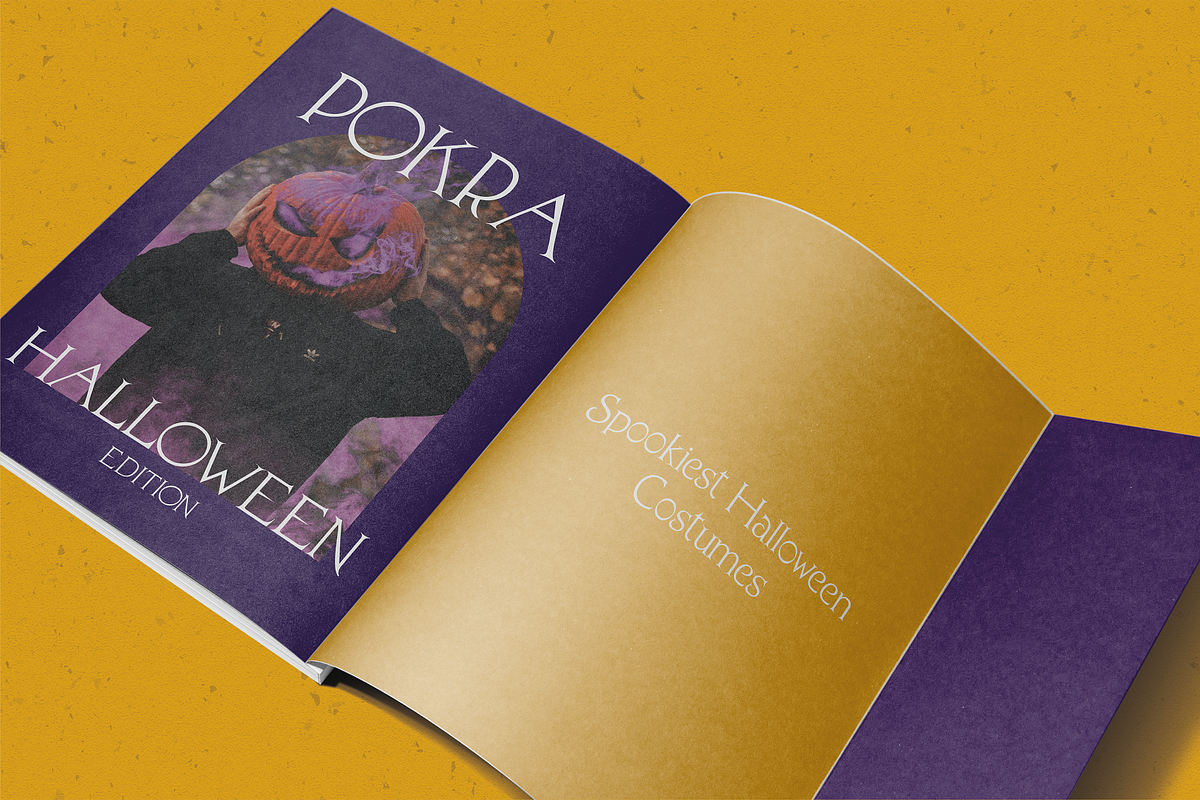 Pokra - Halloween Typeface, a Serif Font by HipFonts (Photo 9 of 9)