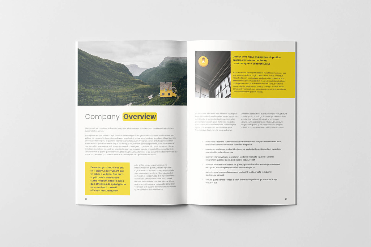 Real Estate Company Profile, a Brochure Template by Graphic Template (Photo 7 of 13)