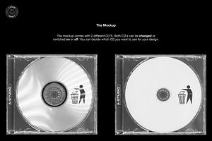 CD Mockup Pack 3 In 1