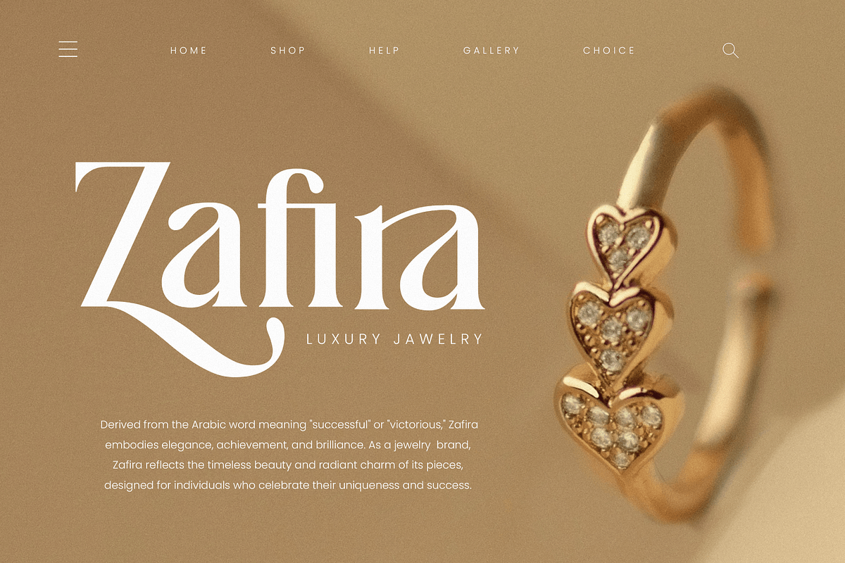 Alice Fairy - Beautiful Font, a Serif Font by Salamahtype (Photo 2 of 8)
