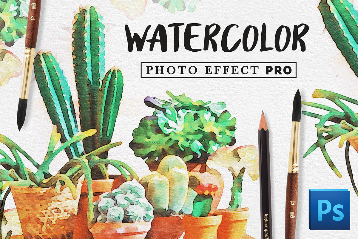 Watercolor Photo Effect Pro, a Plug-in Add-On by Drifter Studio (Photo 1 of 11)