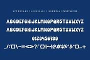 Gernus Doripos - Psychedelic Font, a Handwritten Font by QR Design Studio (Thumbnail 5 of 6)