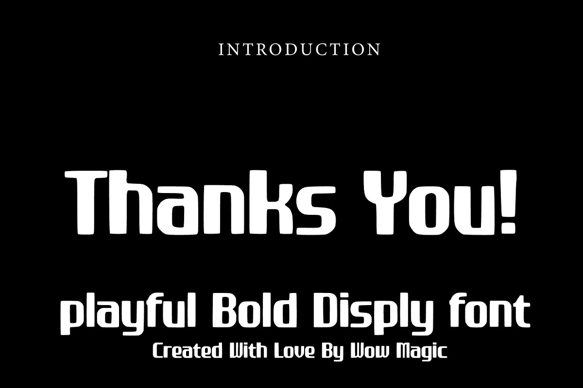 Inflated 3D, a Sans Serif Font by Wow Magic (Photo 3 of 3)