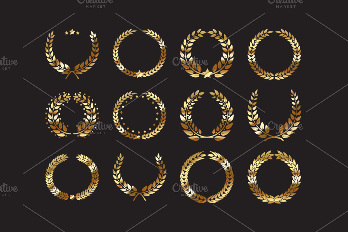 Premium quality laurel wreath set, an Icon by KundolaArt (Photo 3 of 5)