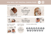 Editable ETSY shop branding kit, a Branding & Logo Template by Chakraborty Design (Thumbnail 2 of 9)