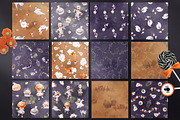 Halloween seamless patterns, a Pattern Graphic by Yuliya Art (Thumbnail 6 of 10)