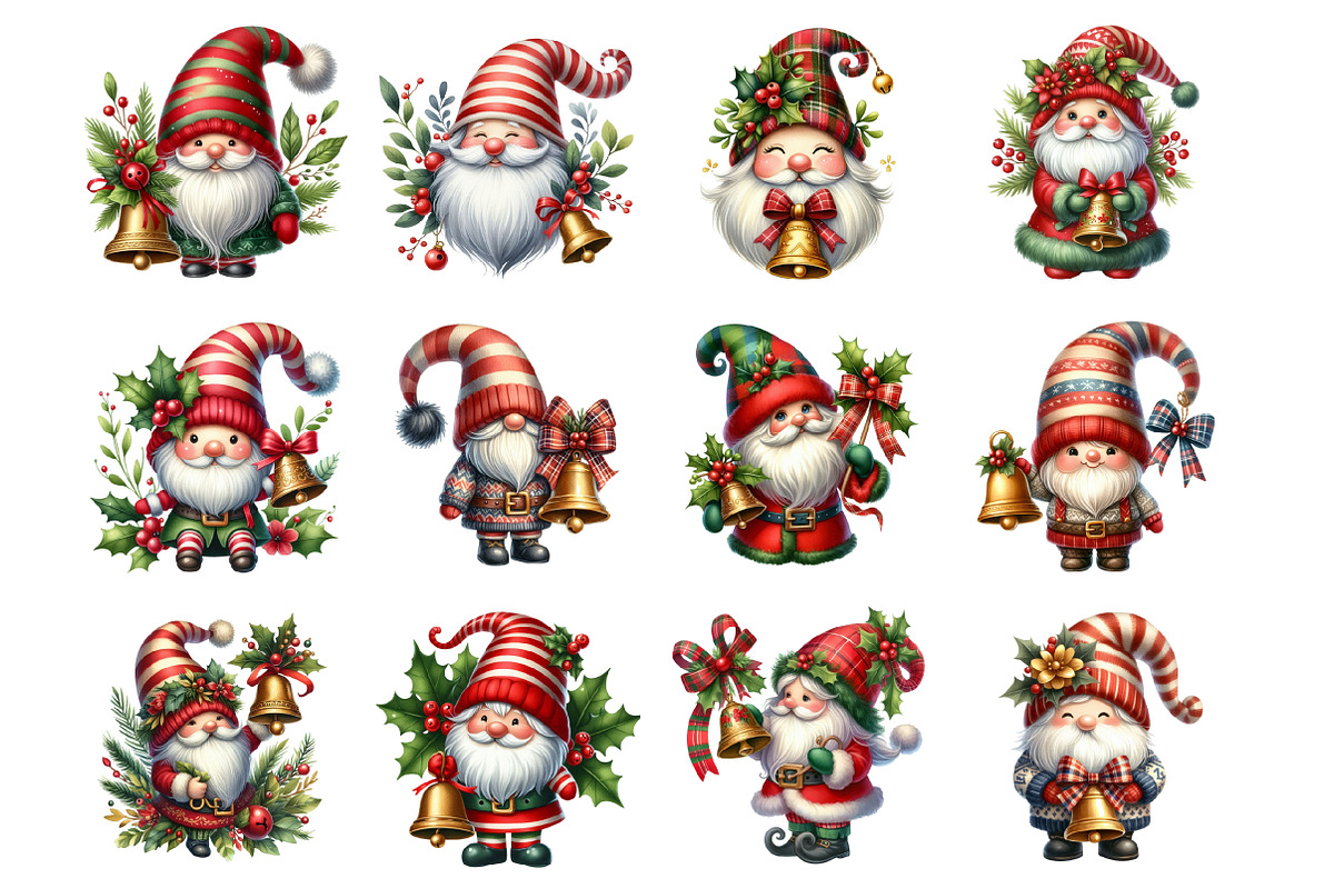 Christmas Gnome Cozy, an Illustration by Design Market (Photo 3 of 3)