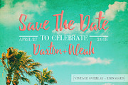 Save the Date Cards:: TROPICAL/RETRO, an Invitation Template by Ari Photography (Thumbnail 7 of 9)
