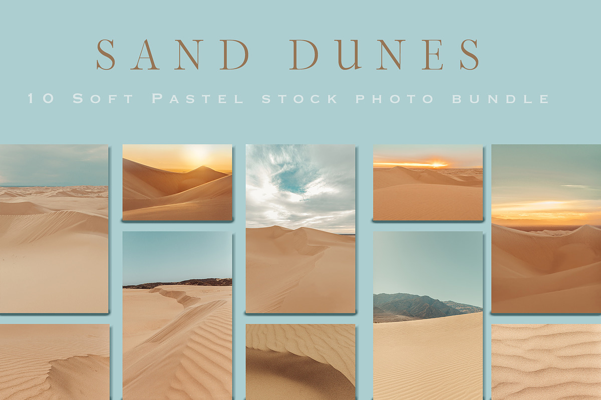Painterly Sand Dunes Wall Art, a Nature Photo by Munopia (Photo 2 of 8)