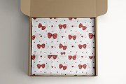 Red Bows Ribbon Watercolor Clipart, a Decorative Illustration by Ooh Lily (Thumbnail 15 of 16)