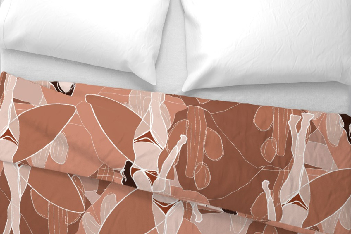 Desert minimal surf girls, a Pattern Graphic by Cotton Melon pattern Shop (Photo 5 of 5)