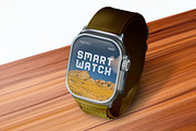 Smartwatch Mockup, a Wearable Device Mockup by Jiwstudio (Thumbnail 6 of 6)