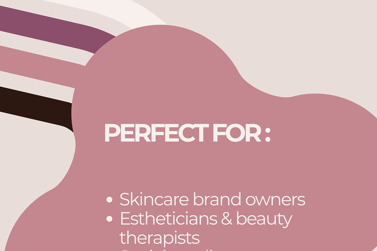 Skincare Canva Instagram Carousel, a Social Media Template by MOAROShop (Photo 7 of 10)