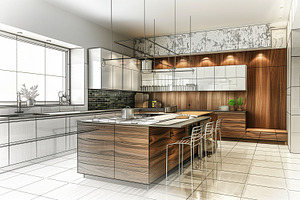 Kitchen interior design, an Architecture Photo by MistyDay