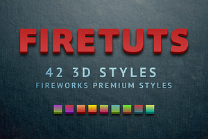 3D Text and Object Styles