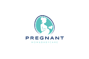 Pregnant icon template illustration, a Branding & Logo Template by Dyn Studio (Thumbnail 2 of 2)