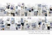 Dusty Blue Layers, a Decorative Illustration by rileyBgraphics (Thumbnail 2 of 6)