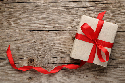 Gift box with red ribbon featuring gift, box, and red preview 6
