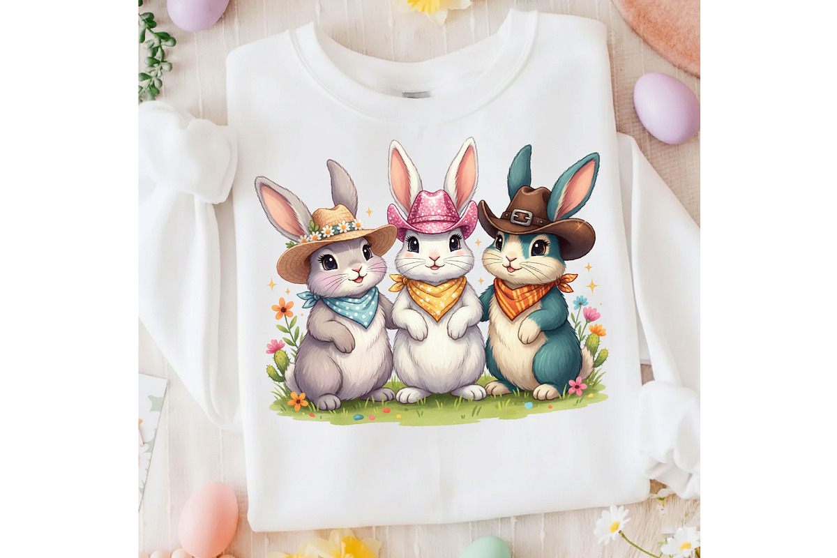 Cute Rabbit Png Cute Easter Bunny, an Illustration by Designking (Photo 3 of 6)
