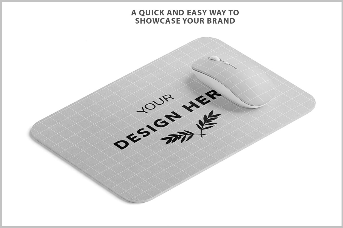 Mouse Pad Mockup With Mouse PSD, a Product Mockup by Bruno's Shop (Photo 2 of 4)