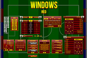 Soccer Game GUI Pack, an Illustration by erkoudesign (Thumbnail 7 of 14)