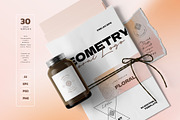 Geometry Floral Logo Kit, a Branding & Logo Template by KetteCreate (Thumbnail 11 of 17)