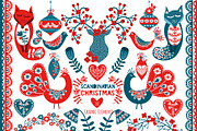 Scandinavian Christmas Bundle, an Animal Illustration by Chus Moreno Studio (Thumbnail 6 of 15)