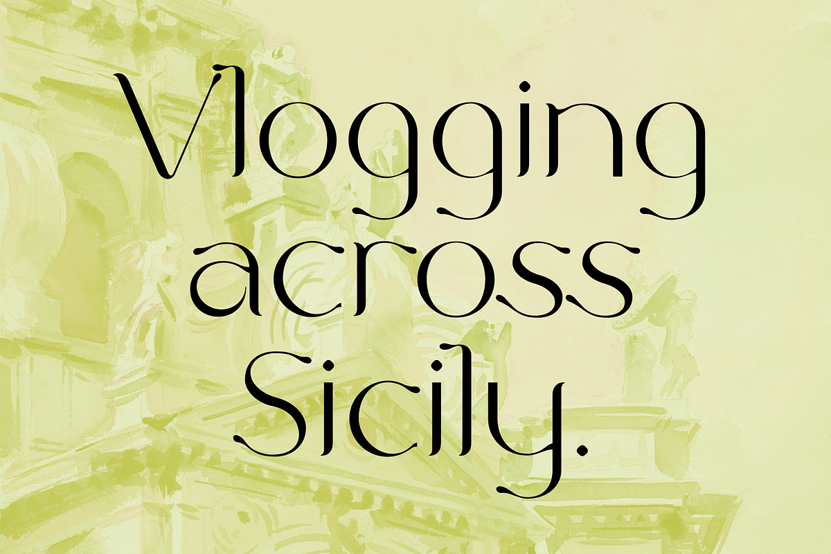 Lemonade. Chic new social media font, a Serif Font by LostandFoundry (Photo 6 of 6)