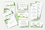 Wedding suite - Forest freshness, an Invitation Template by Alewiena (Thumbnail 7 of 8)
