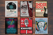 17 Typography Flyers + FB Covers, a Flyer Template by Graphicdome (Thumbnail 4 of 5)