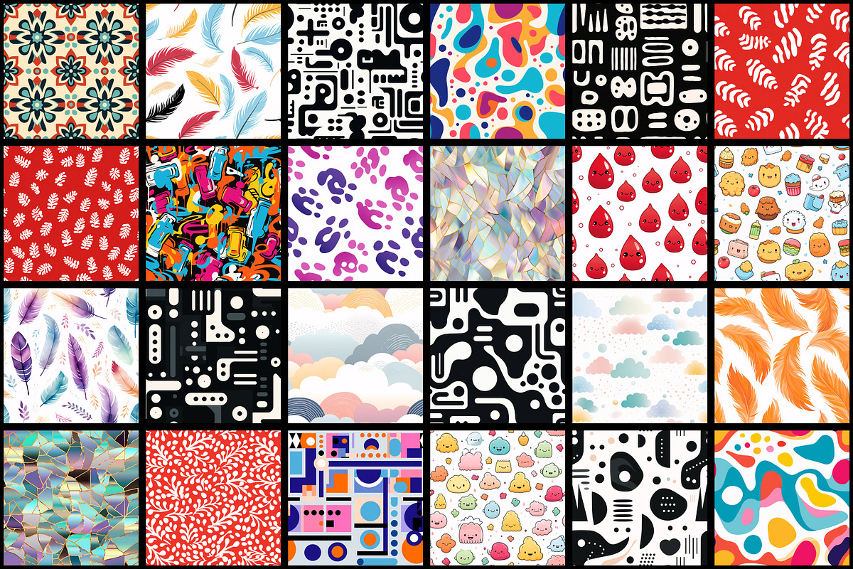 Abstract Seamless Pattern, a Pattern Graphic by Forhadx5 (Photo 7 of 21)