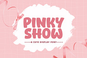 Pinky Show, a Font by khurasan (Thumbnail 1 of 4)